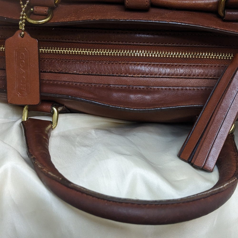 Coach Brown Leather Handbag